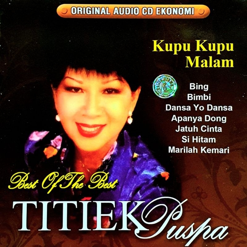 KASET CD LAGU TITIEK PUSPA-KASET ORIGINAL CD COMPACT DISC LAGU TITIK PUSPA-KASET CD COMPACK DISC ORI