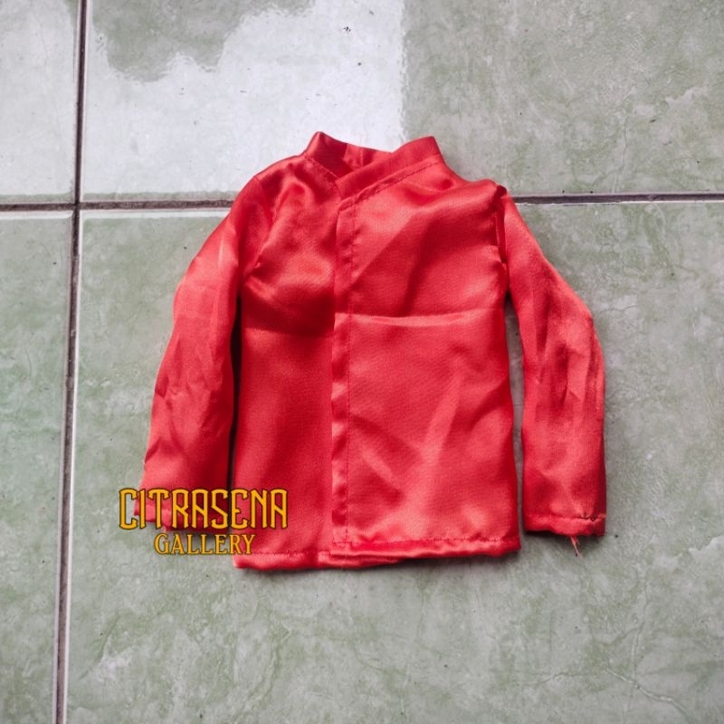 baju polos orange PS06 wayang golek