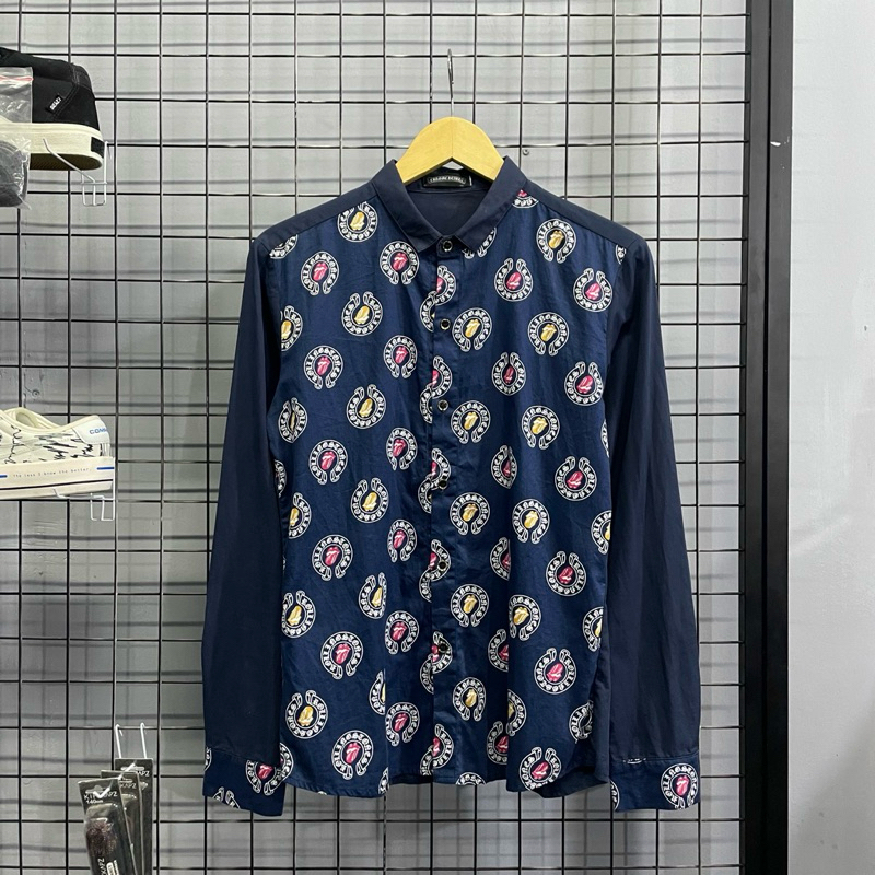 Chrome Hearts X Rolling stones kemeja/Longshirt sz s