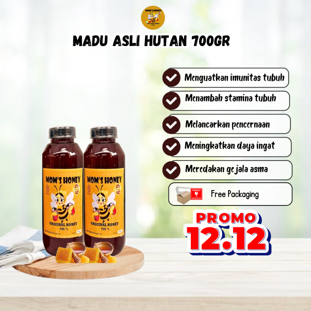 

MADU ASLI - madu murni hutan 700gram asli & murni original kesehatan jantung menjaga imun ibu hamil