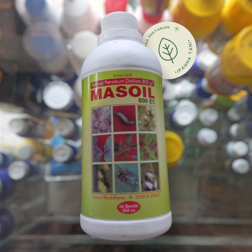 MASOIL 800EC 500ML – PEREKAT PERATA DAN PENEMBUS PESTISIDA FUNGISIDA