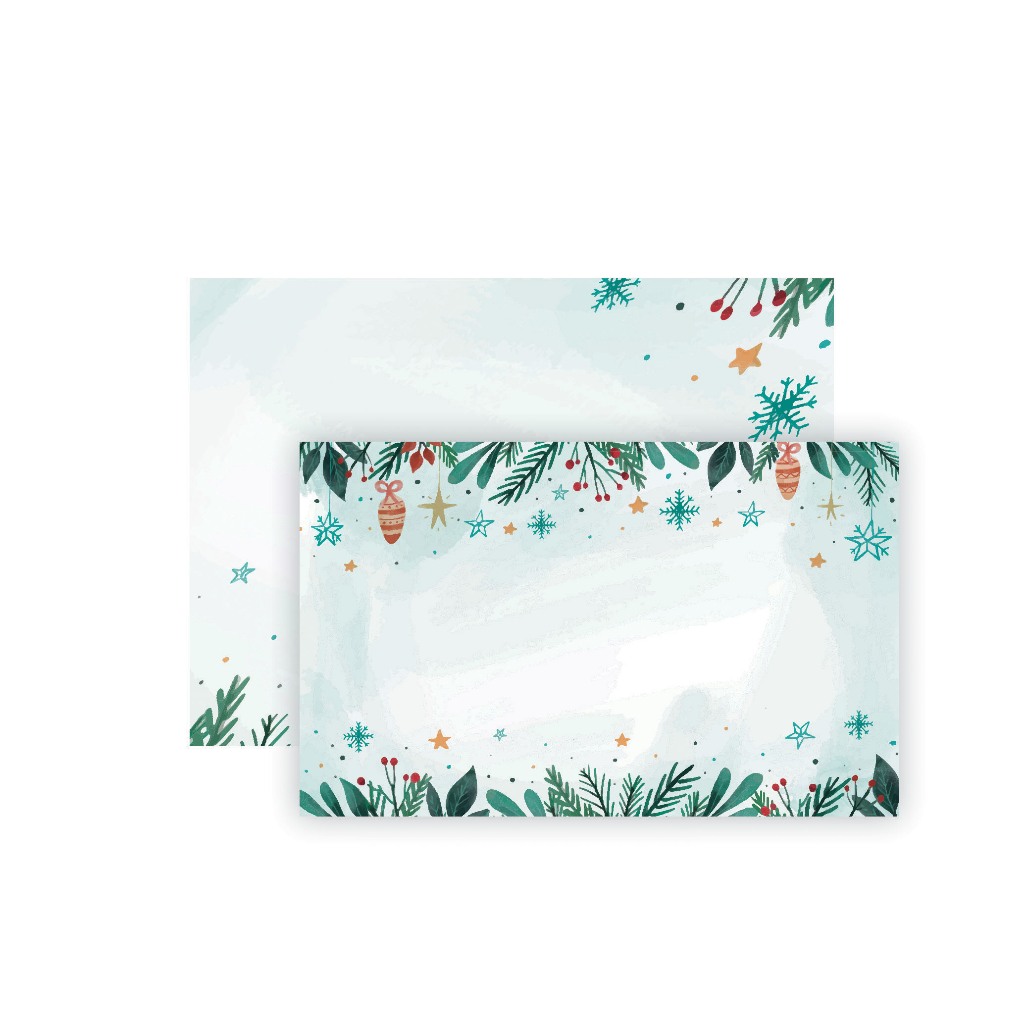 

One Set Envelope dan Kartu Ucapan Selamat Natal Christmast GA761