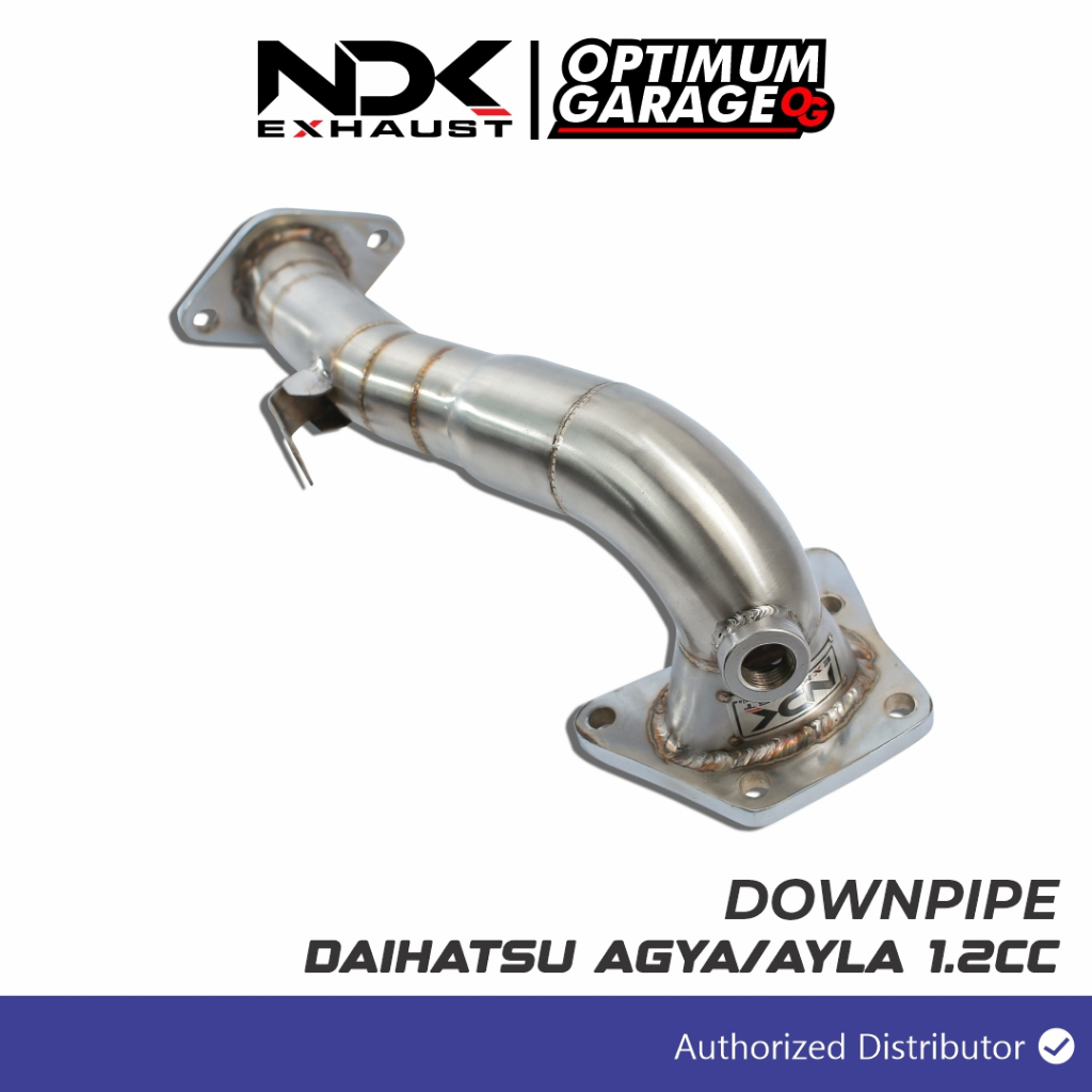 KNALPOT MOBIL NDK EXHAUST BAGIAN DOWNPIPE AGYA / AYLA 1000 CC