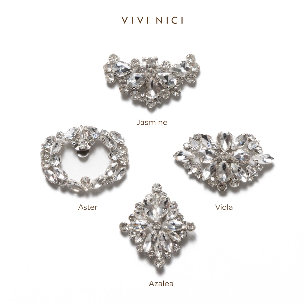 VIVI NICI - Accessories Hiasan Sepatu Klip Heels