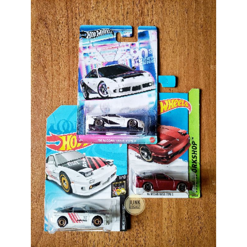 Hotwheels Nissan 180SX Type X