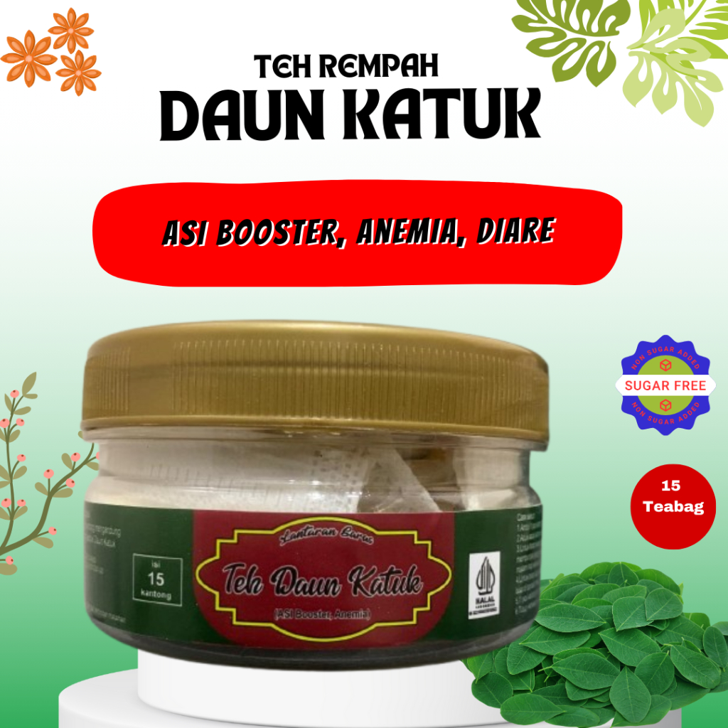 

Teh Daun Katuk Teh Katuk Teh Celup Daun Katuk ( ASI Booster, Anemia)
