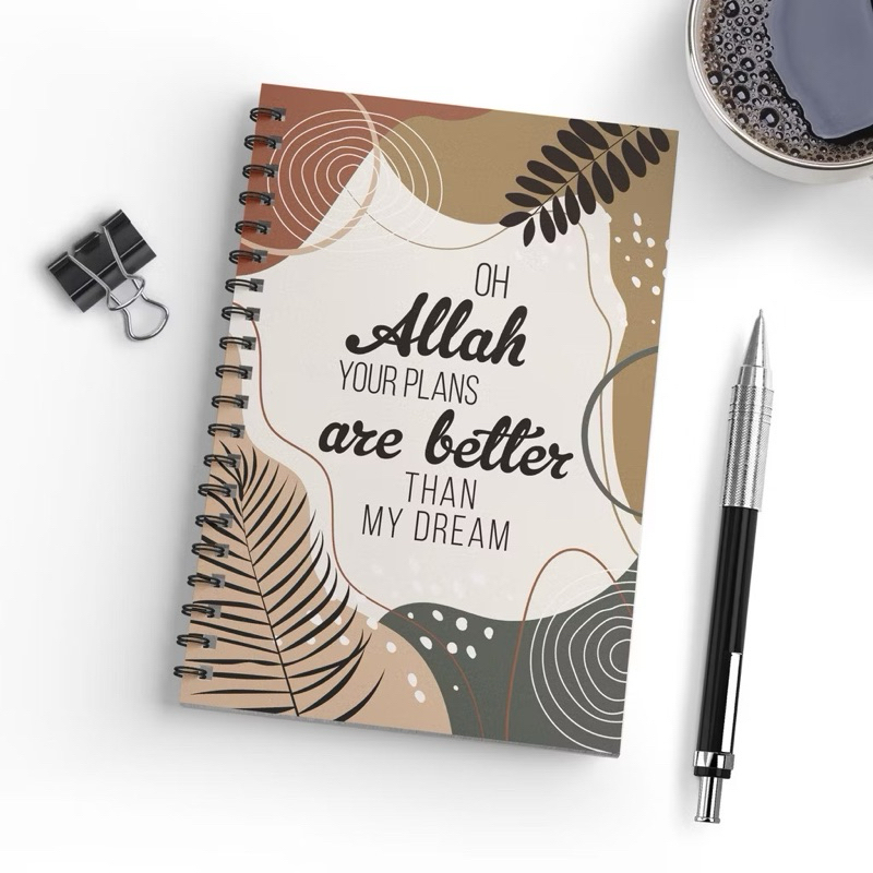 

NOTEBOOK A5 Jurnal Agenda Catatan Buku Tulis Islam Aesthetic