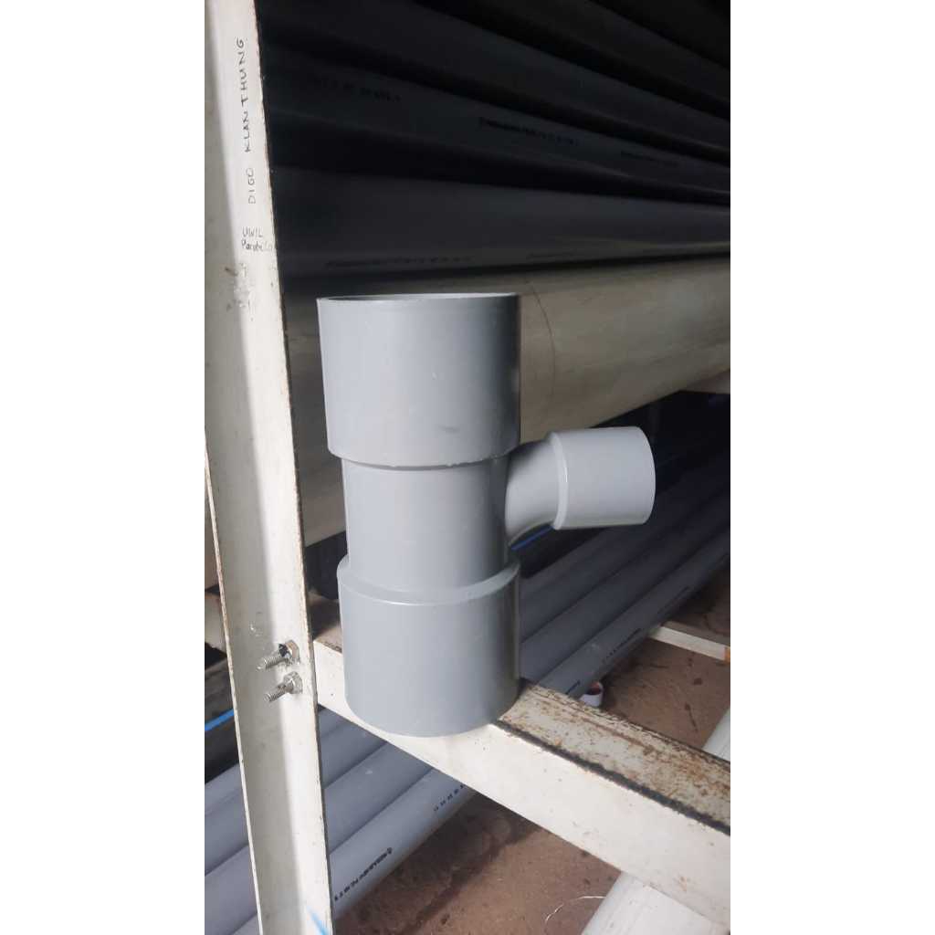 Tee Way PVC 4" x 2" CM AW / Tee Way 4" x 2" AW / TWay PVC 4" x 2" AW / Tee y 4" x 2" AW / Large Radi