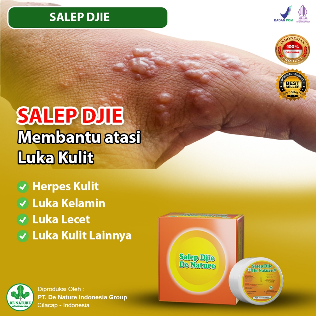 SALEP DJIE Salep Kelamin Salep Herpes Obat Herpes Kulit Herpes Genital Luka Kelamin Penghilang Luka