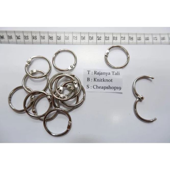 

Ring Binder 2.5 cm Bulat Buka tutup Scrap book 25mm