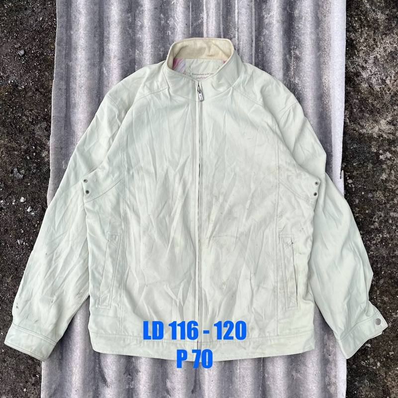 Jaket Vintage Harrington tartan windbreaker Casual pria wanita jaket casual jaket bomber jaket parka