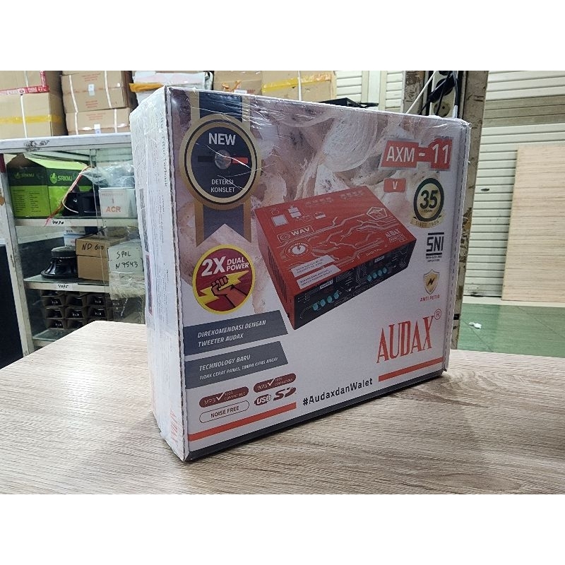 amplifier mesin walet audax AXM11 / AXM 11 Digital versi 5 – DUAL POWER