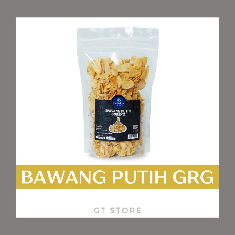 

Bawang Putih Goreng Renyah Asli Tanpa Tepung Garlickys