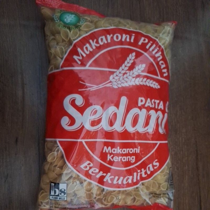 

Pasta Sedani Makaroni Kerang 1kg