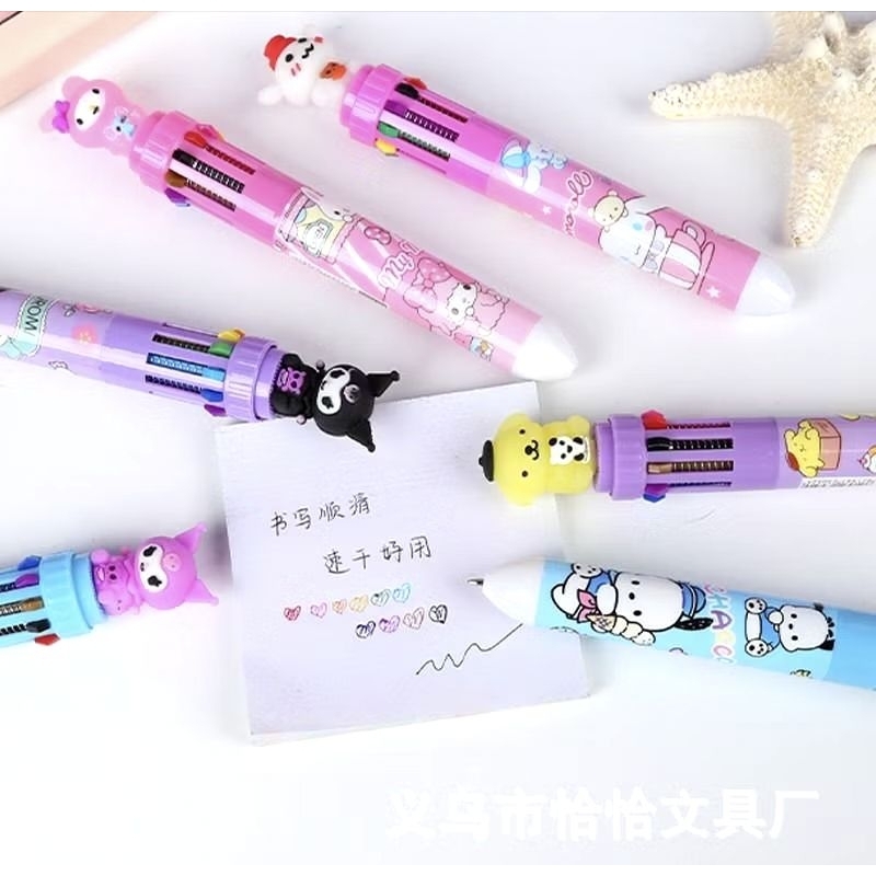 

bulpen 10 warna bermotif lucu/pulpen/pulpen anak anak