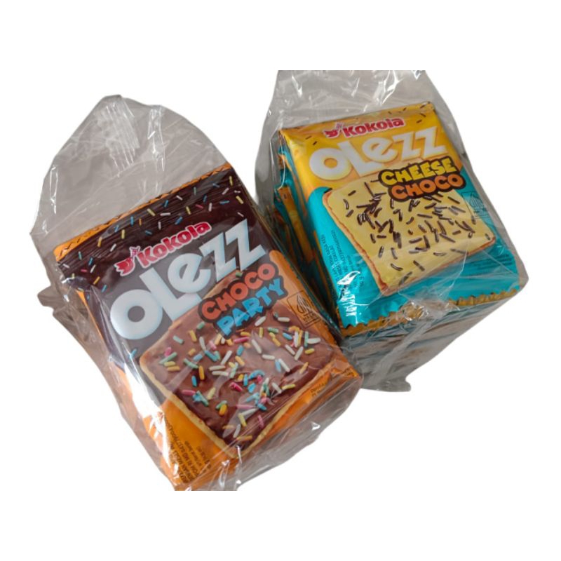 

Kokola olezz 10gr isi 20 bungkus kemasan renteng Varian Choco party Cheese choco