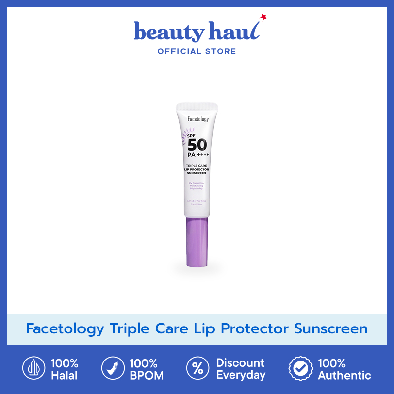FACETOLOGY Triple Care Lip Protector Sunscreen