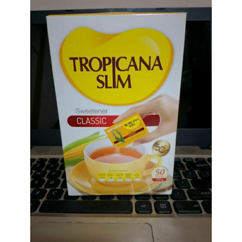 

gula tropicana slim classic 50 sachet