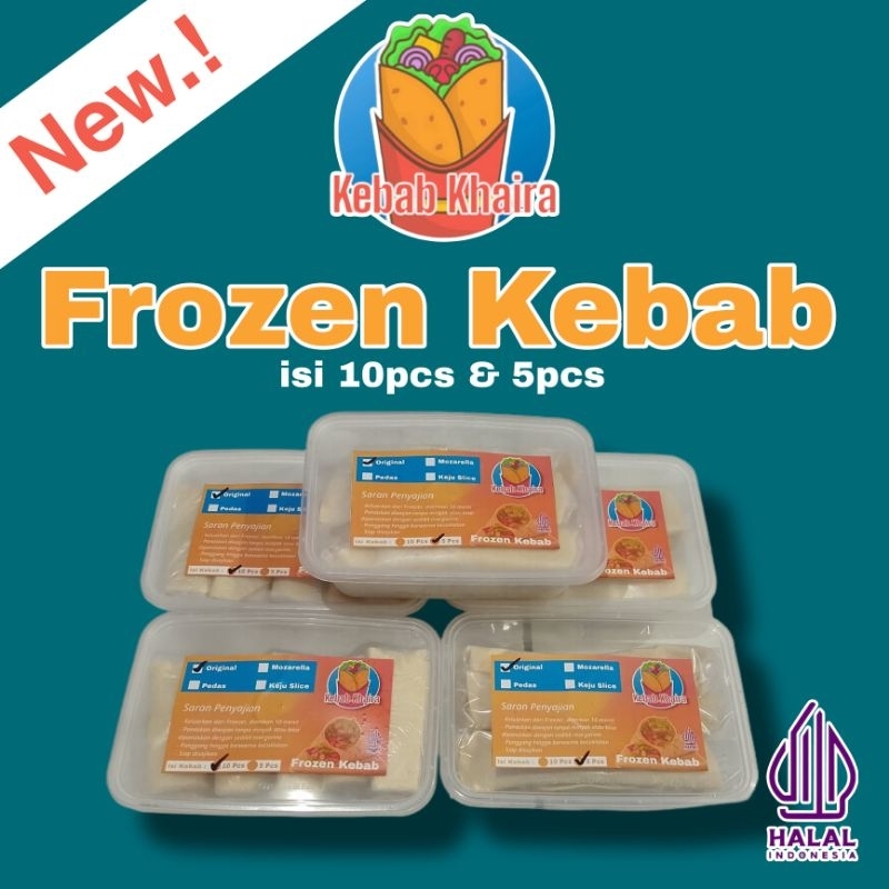 

Kebab Khaira Frozen Isi 10pcs & 5pcs