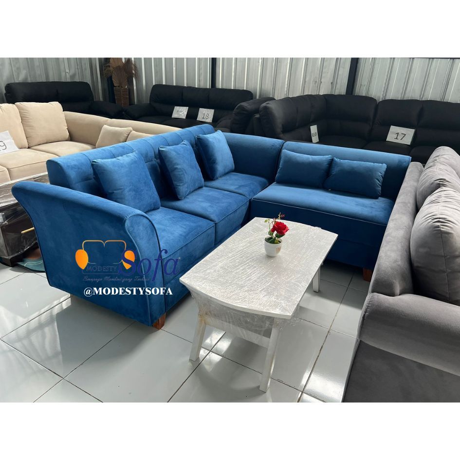 Kursi Minimalis / Sofa Modern / Sopa Best Seller / Sofa Ruang Tamu L Retro Minang Eco 10 Modesty