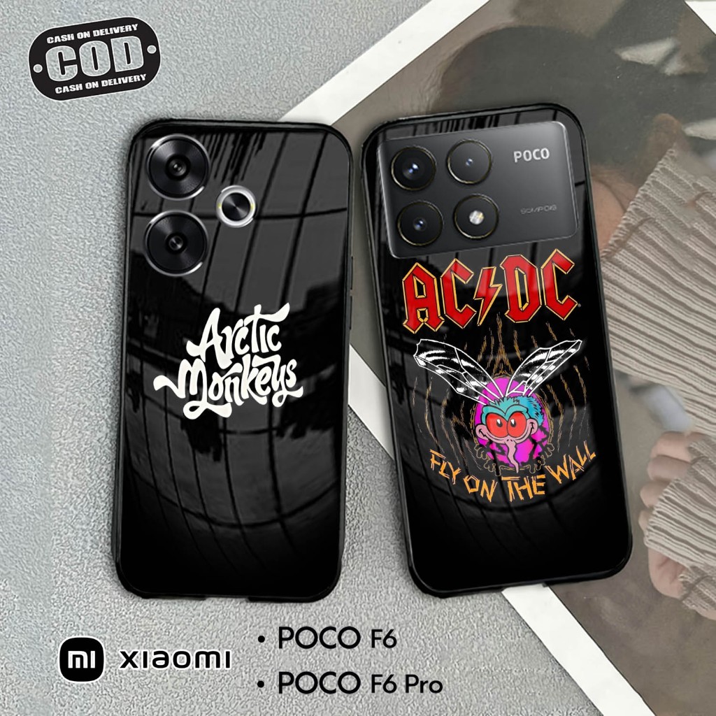 Softcase Kaca For POCO F6 & POCO F6 PRO - Case Handphone POCO F6 & POCO F6 PRO [T74].