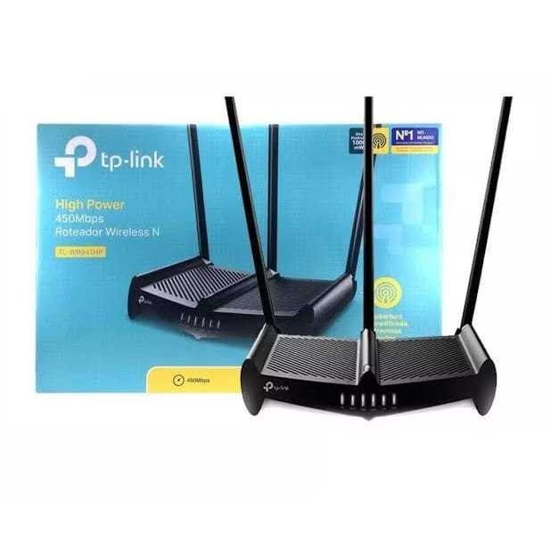 Tp-Link TL-WR941HP Wireless N Router High Power 450 Mbps 3 Antenna Router wifi tplink