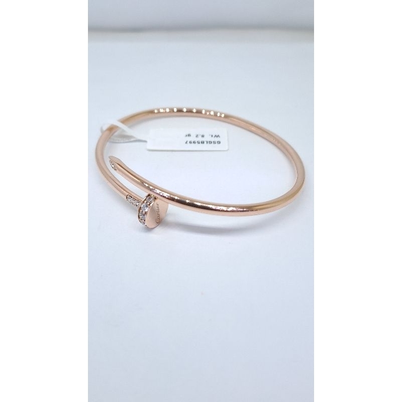 gelang bangle cartier paku 750%/22/17K