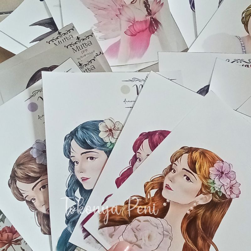 

#PROMO [Peni Art] Stiker Vynil A6 Deco Journal 1 Set