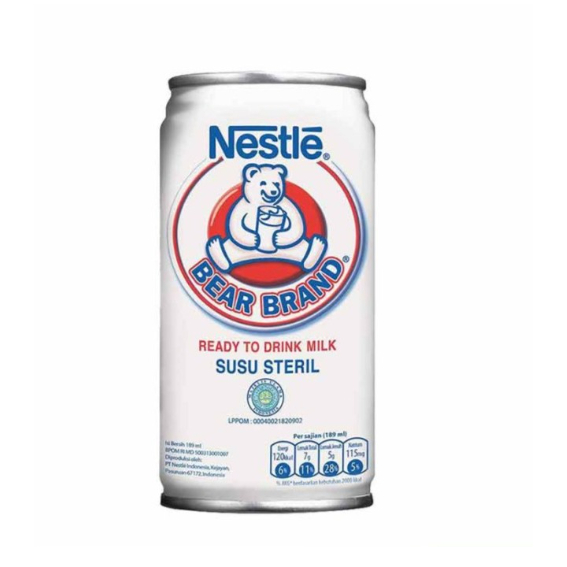 

Bear Brand Susu Kaleng [189 mL]