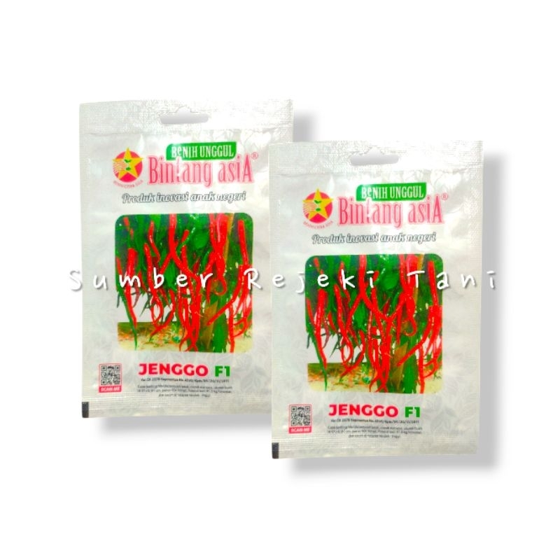 Benih Cabe Keriting Jenggo F1 Bintang Asia
