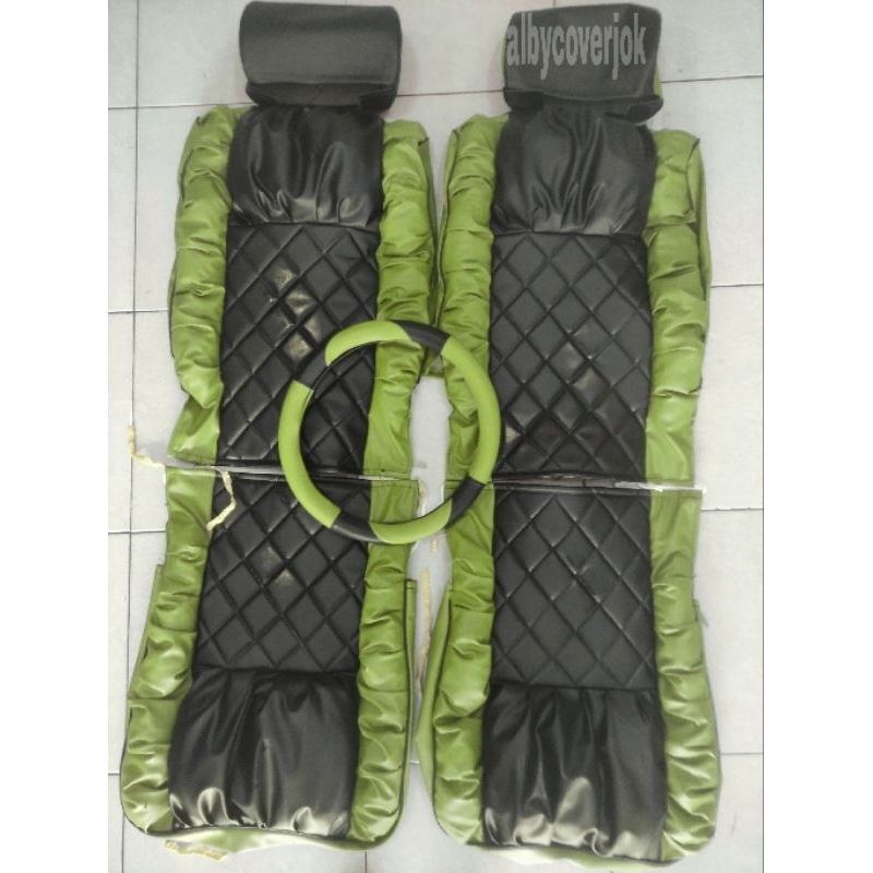 sarung jok sofa grand max minibus baris depan,