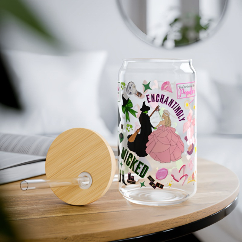 

Sticker Tumbler Aesthetic UV DTF | Enchantingly Wicked | Sassy Willow