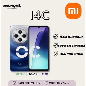 REDMI 14C RAM 8/256GB FULLSET BERGARANSI 12 BULAN