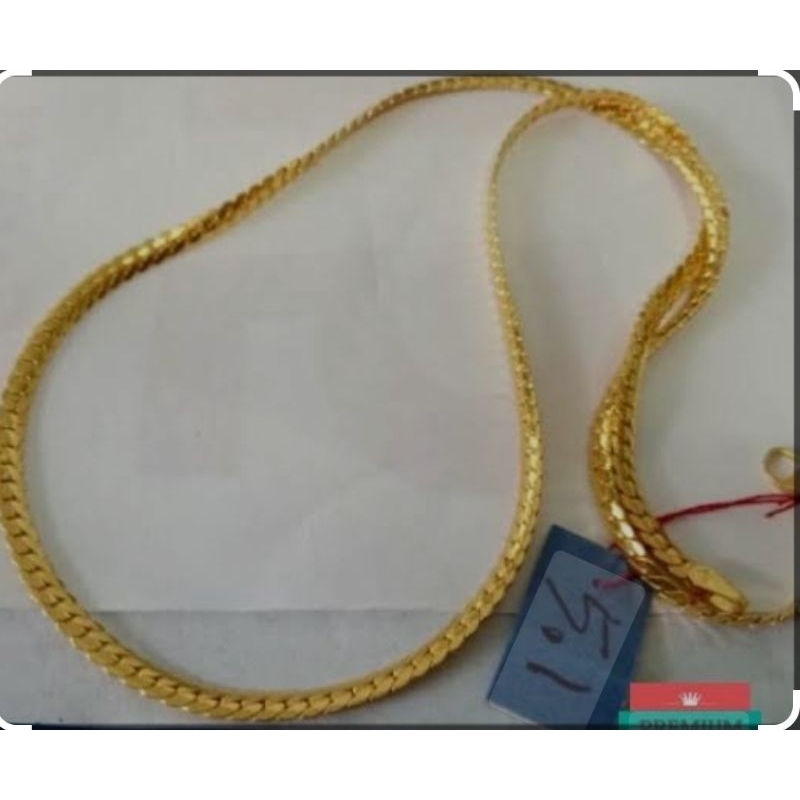 kalung emas 3.5 gram model korea