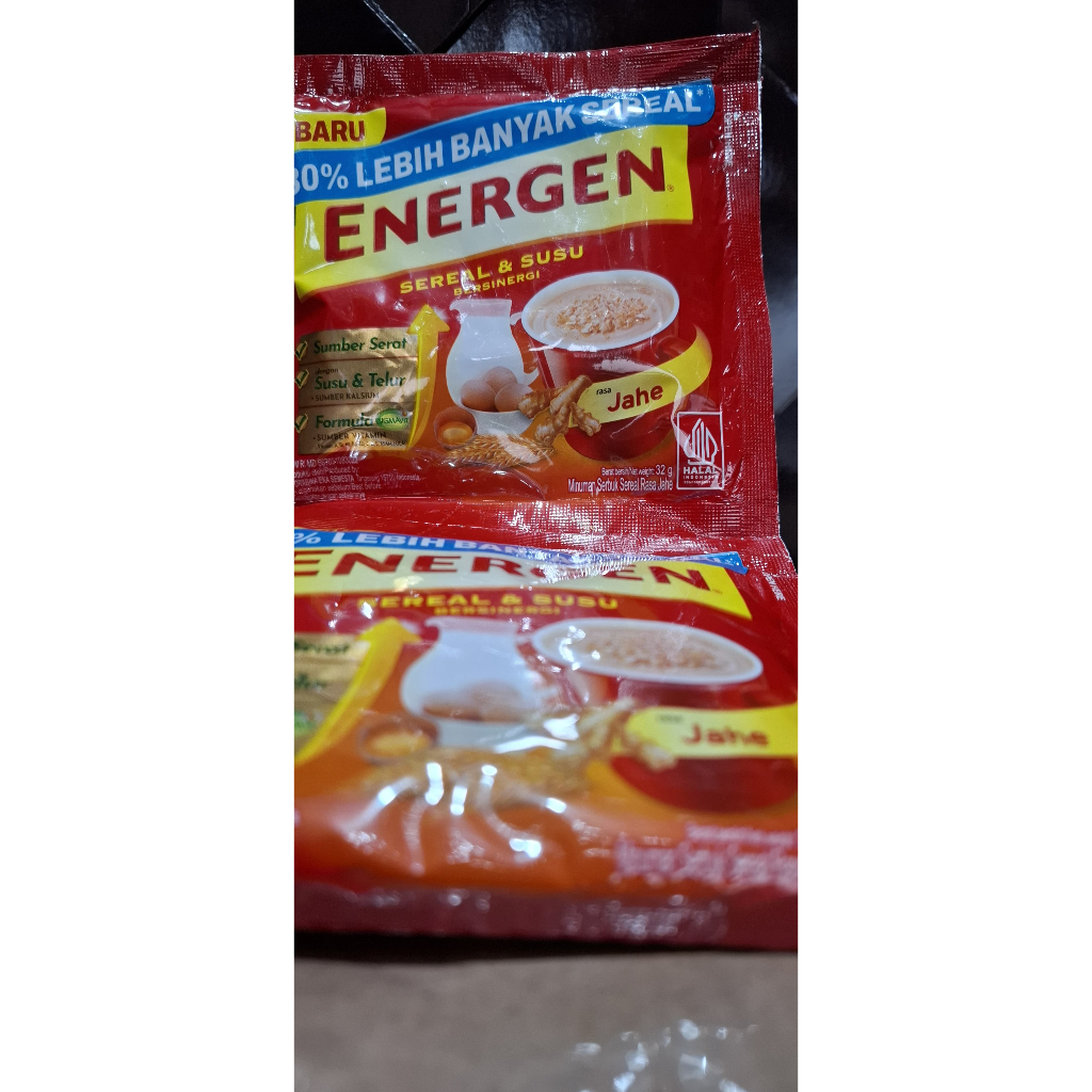 

ENERGEN JAHE 1 RENCENG ISI 10 SACHET