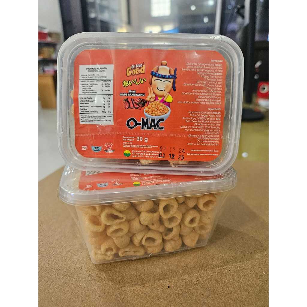 

O-MAC Rasa Sapi Panggang 30gr