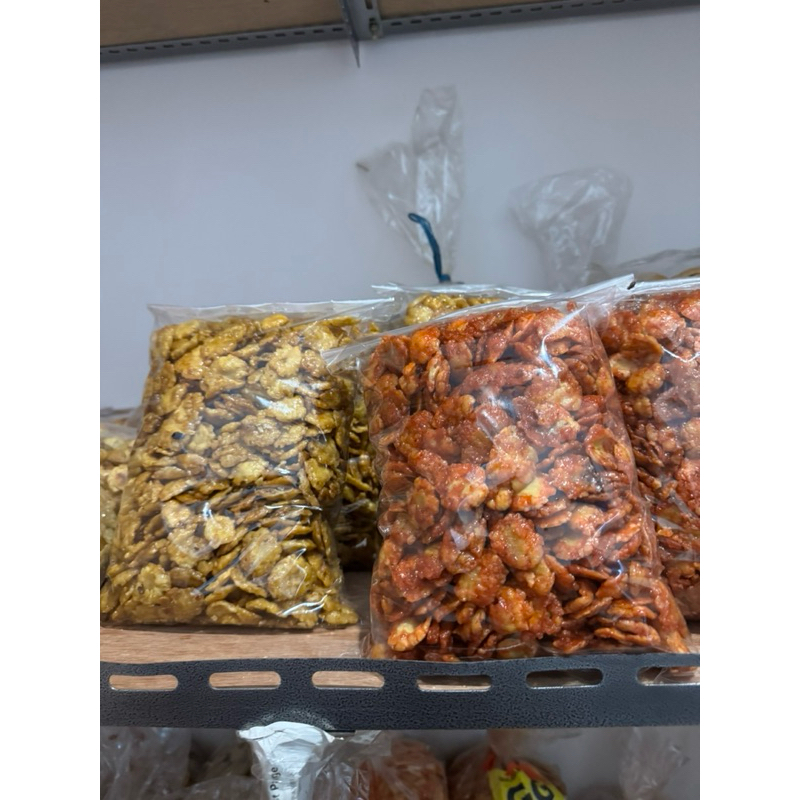 

Emping manis orginal 1kg/Emping caramel snack kiloan murah