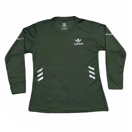 Kaos Olahraga Wanita Lengan Panjang