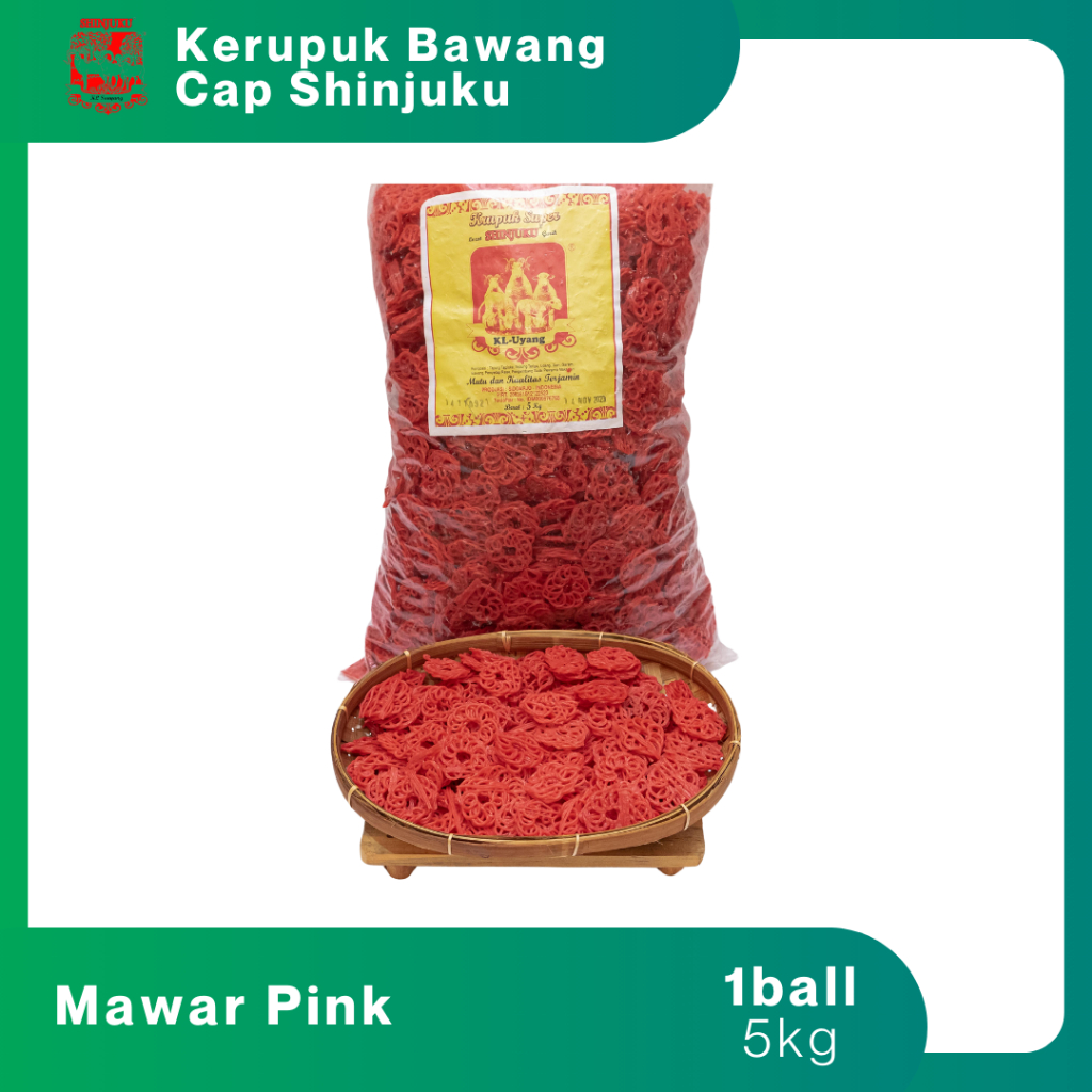 

Kerupuk Mawar Pink 5kg