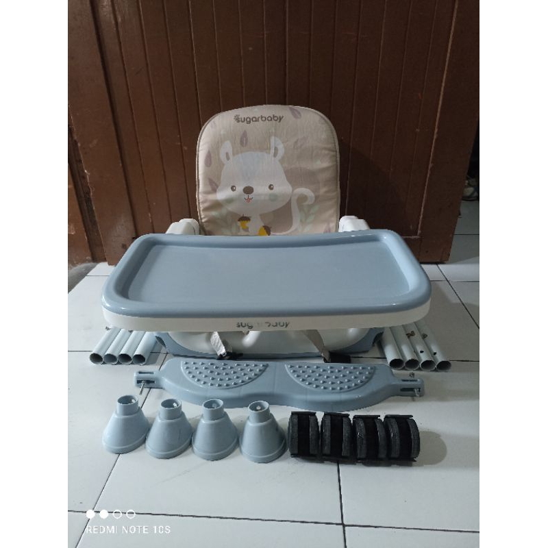 kursi makan bayi sugar baby bekas second preloved