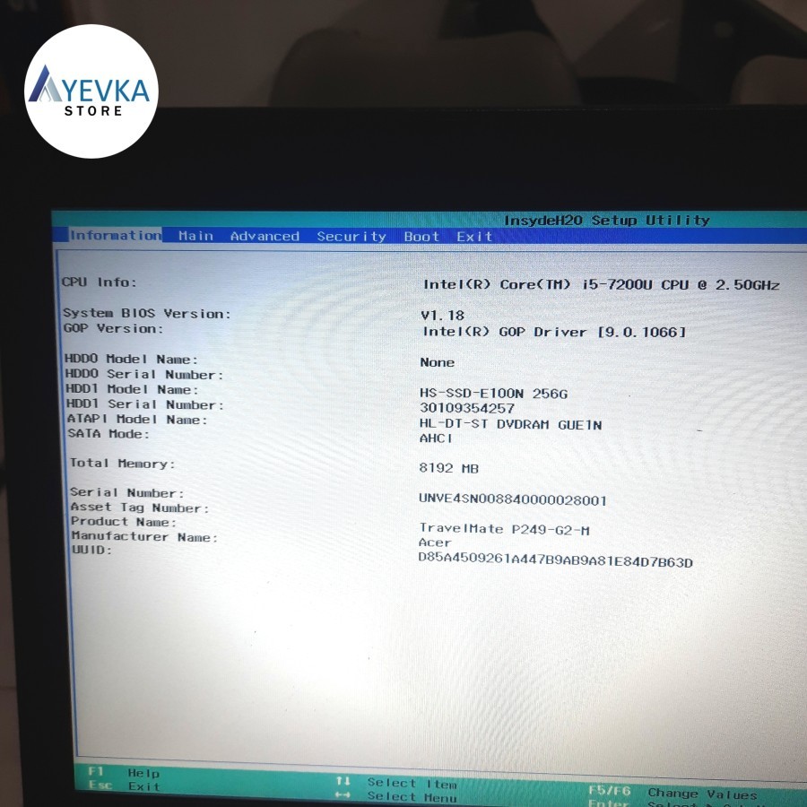 Motherboard Acer Travelmate P249 Core I5 I3 Normal Tested Seken Original [ Mainboard Mobo Bisa Untuk