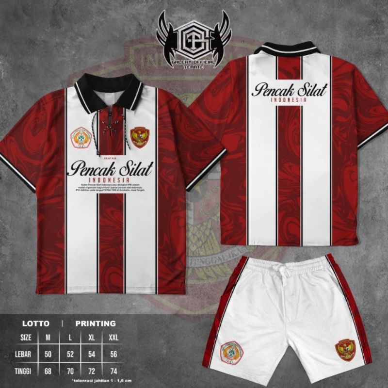 JERSET PENCAK SILAT INDONESIA • JERSEY IPSI • JERSEY IPSI VINTAGE • JERSEY IKATAN PENCAK SILAT INDON
