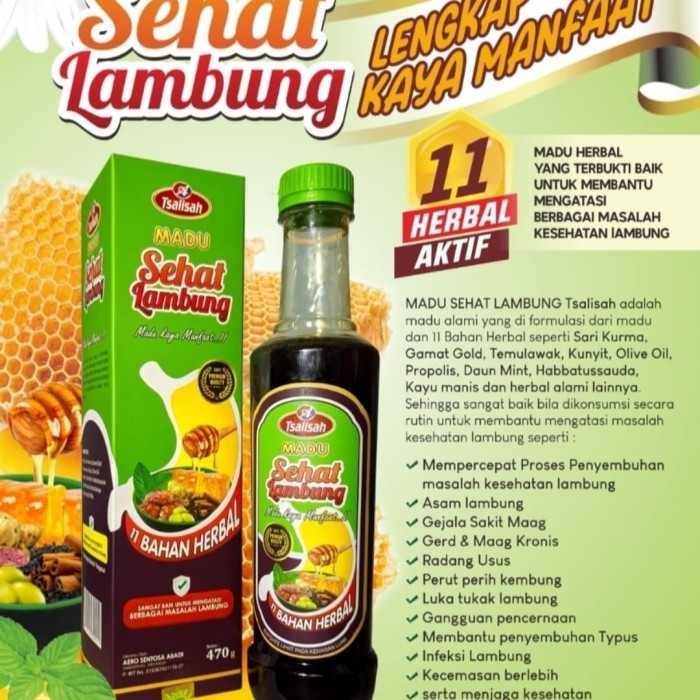

Madu Sehat Lambung Tsalisah Murah