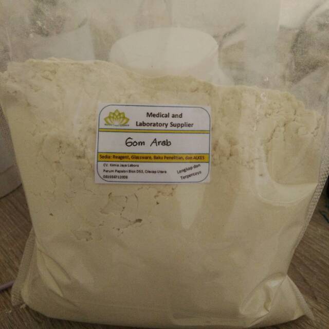 

Arabic Gum Powder 1 kg / Gom Acacia / Gom Arab / Pulvis Gummi Arabicum