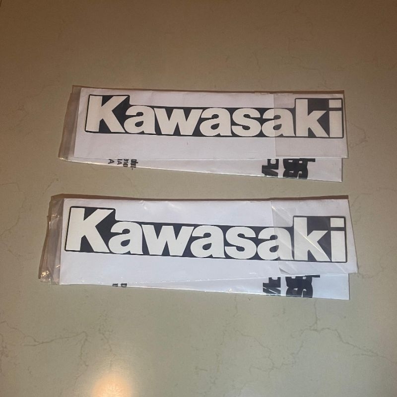 Sticker Kawasaki Putih Fairing Bawah Ninja RR Old SE Gen 4 Asli Kawasaki
