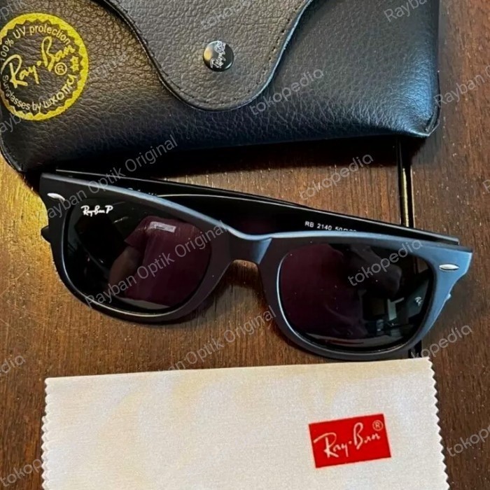 Rayban wayfarer 2140 doff ori - Lensa Polarized