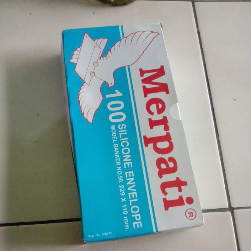 

Amplop merpati panjang No 90