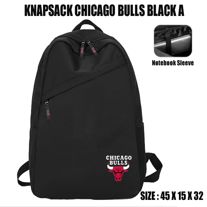 Tas Ransel Chicago Bulls - Backpack Chicago Bulls - Tas Bulls - Tas Gendong Chicago Bulls - Tas