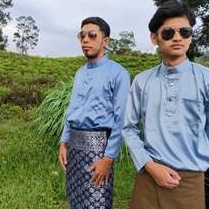 KODE A52G 1 STELL BAJU MELAYU PRIA TREND WARNA TERBARU
