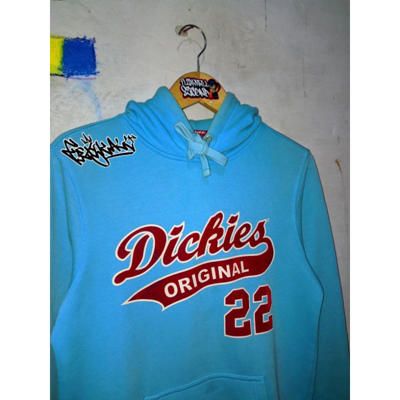 Hoodie Dickies Biru Laut